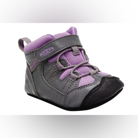Keen Infant Targhee Gargoyle/Purple HeartBooties
